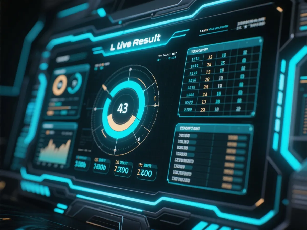 时时彩开奖终端实时开奖看板展示