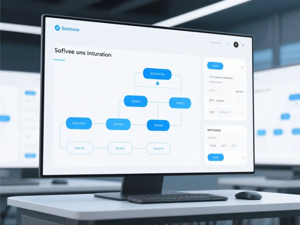 终端安装与API接入流程示意